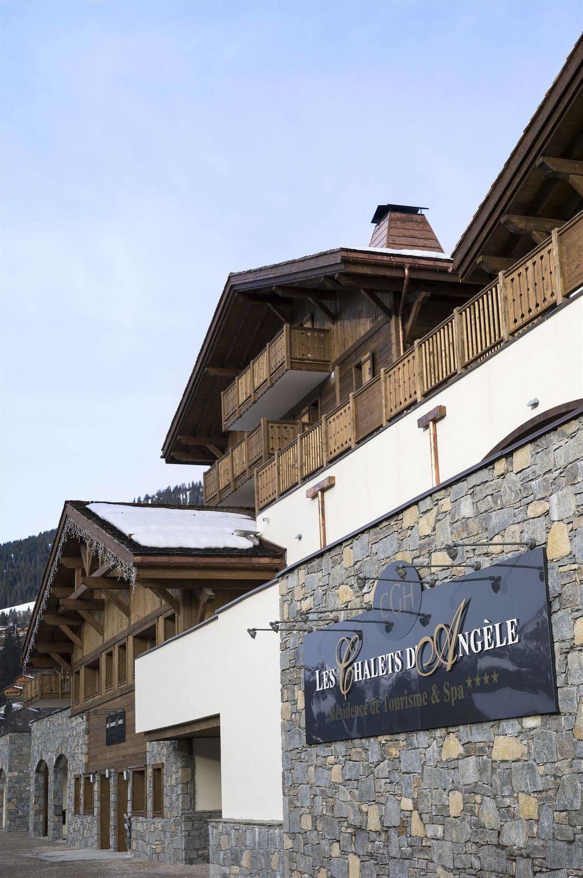 Cgh Residences & Spas Les Chalets D'Angele Châtel Exterior foto